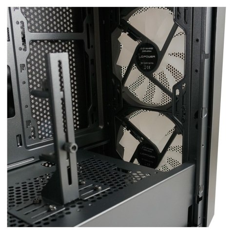 LC-Power Gaming 804B - Midi Tower - obudowa PC - ATX - micro ATX - Mini-ITX - Metal - Plastik - Szkło hartowane - 16 cm