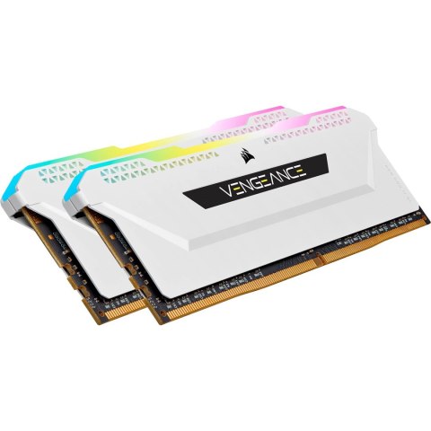 Pamięć Corsair Vengeance RGB Pro CMH32GX4M2E3200C16W 32GB 2x16GB DDR4 3200MHz
