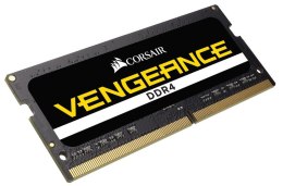 SO DDR4 8GB PC 2400 CL16 CORSAIR VENGEANCE Black retail