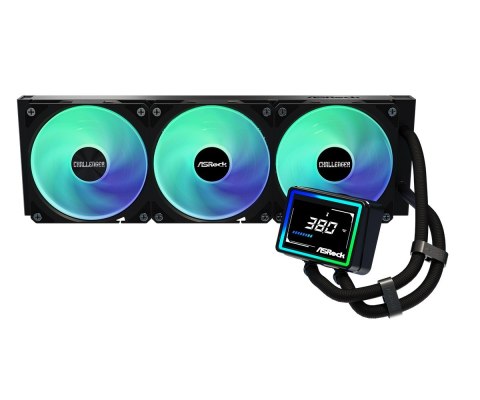 Asrock Challenger 360 Digital Procesor Zestaw do chłodzenia płynami 12 cm Czarny