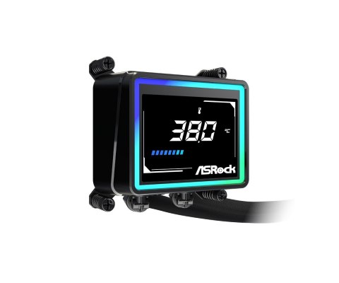 Asrock Challenger 360 Digital Procesor Zestaw do chłodzenia płynami 12 cm Czarny