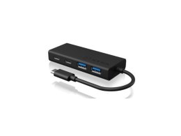 Hub 4-Port IcyBox USB 3.0 HUB Type-C zu 2xType C-> 2xType A extern retail