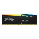 Kingston Technology FURY Beast RGB moduł pamięci 16 GB 1 x 16 GB DDR5 2800 MHz