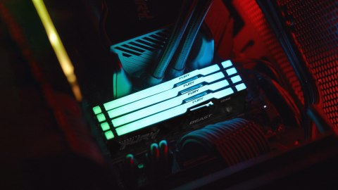 Kingston Technology FURY Beast RGB moduł pamięci 16 GB 1 x 16 GB DDR5 2800 MHz