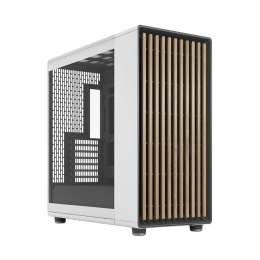 Przezroczysta obudowa Fractal Design North XL RC Chalk TG, Midi-Tower, ATX, Szkło hartowane - białe