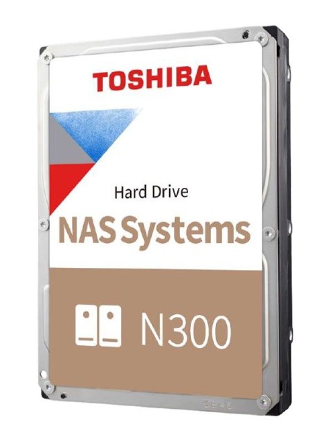 Serwer NAS Toshiba 14TB 3,5'' SATA N300 7.200 obr./min 256MB stażysta