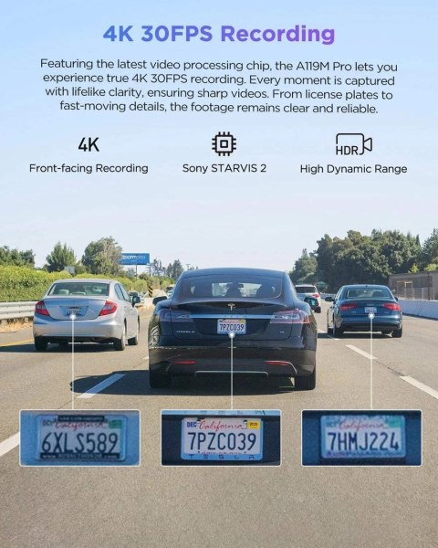 Wideorejestrator VIOFO A119M Pro