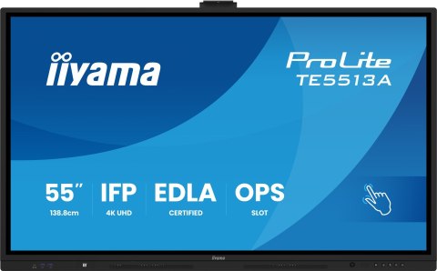 Wyświetlacz Iiyama TE5513A-B1AG 55 W UHD IR 40P T