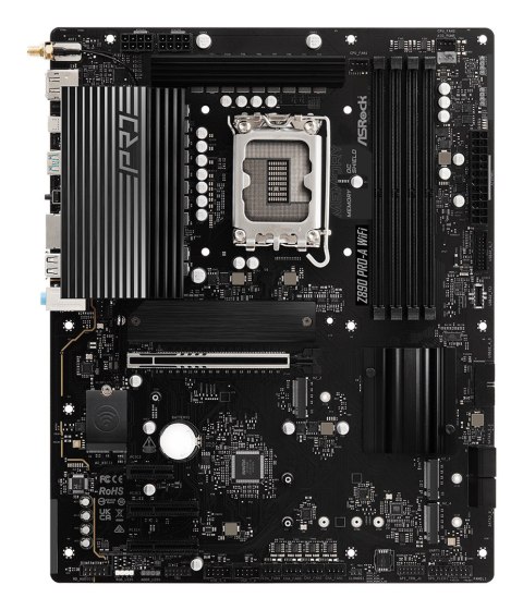 Asrock Z890 Pro-A WiFi Intel Z890 LGA 1851 (Socket V1) ATX