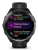 Garmin Forerunner 965 3,56 cm (1.4") AMOLED 47 mm Cyfrowy 454 x 454 px Ekran dotykowy Czarny Wi-Fi GPS