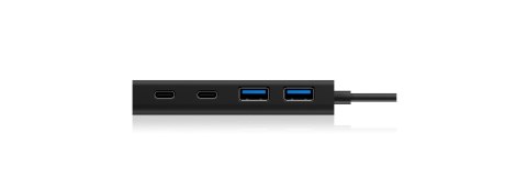 Hub 4-Port IcyBox USB 3.0 HUB Type-C zu 2xType C-> 2xType A extern retail