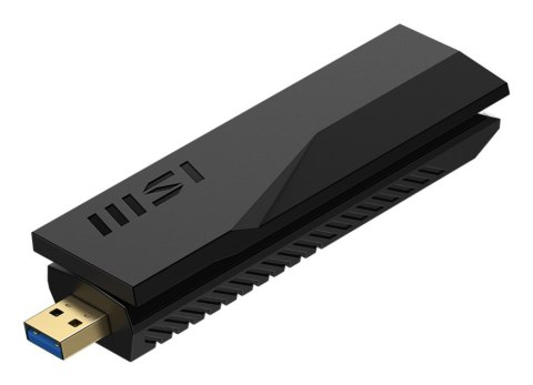 MSI BE6500 WiFi7 USB Stick - Dongle adapter USB 3.2 Gen 1 (3.1 Gen 1)