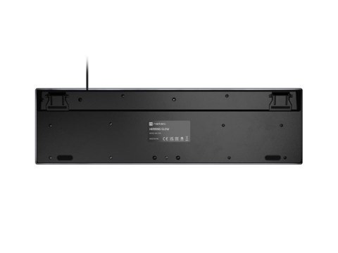 NATEC KLAWIATURA HERRING GLOW US BIAŁE PODŚWIETLENIE