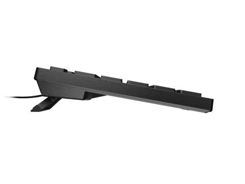 NATEC KLAWIATURA HERRING MULTIMEDIALNA US SLIM CZARNA