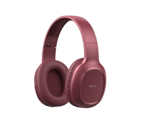 Słuchawki bezprzewodowe nauszne Havit H2590BT Pro (czerwony)