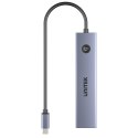 UNITEK HUB USB-C 7W1 PD 100W HDMI 2.0 Z ON/OFF