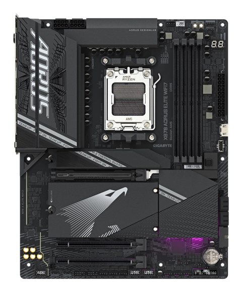 GIGABYTE X870 AORUS ELITE WIFI7 AMD X870 Gniazdo AM5 ATX
