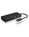 Hub 4-Port IcyBox USB 3.0 HUB Type-C zu 2xType C-> 2xType A extern retail