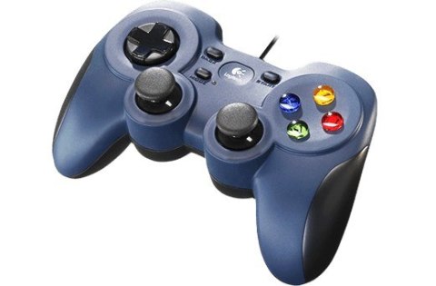 Logitech G F310 Czarny, Niebieski USB 2.0 Gamepad Analogowa/Cyfrowa PC
