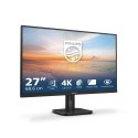 Philips 27E1N1800A/00 monitor komputerowy 68,6 cm (27") 3840 x 2160 px 4K Ultra HD LED Czarny
