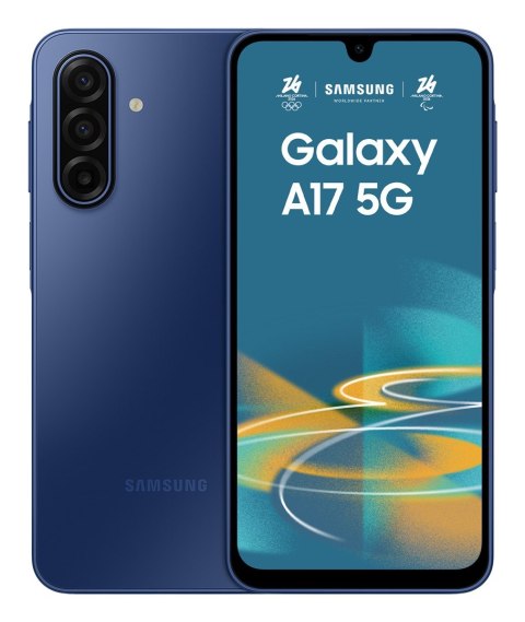 Samsung Galaxy A17 5G 17 cm (6.7") Hybrid Dual SIM Android 15 USB Type-C 4 GB 128 GB 5000 mAh Niebieski