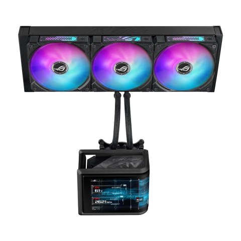 ASUS ROG Ryuo IV SLC 360 ARGB Procesor Chłodnica cieczy all-in-one 12 cm Czarny