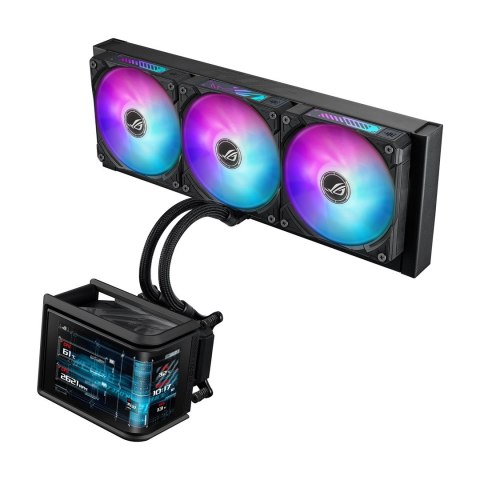 ASUS ROG Ryuo IV SLC 360 ARGB Procesor Chłodnica cieczy all-in-one 12 cm Czarny