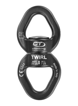 Krętlik Climbing Technology/SKYLOTEC Twirl - czarny