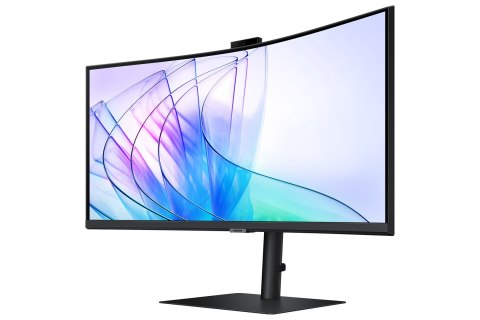 Samsung S65VC monitor komputerowy 86,4 cm (34") 3440 x 1440 px UltraWide Quad HD LCD Czarny