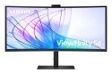 Samsung S65VC monitor komputerowy 86,4 cm (34") 3440 x 1440 px UltraWide Quad HD LCD Czarny