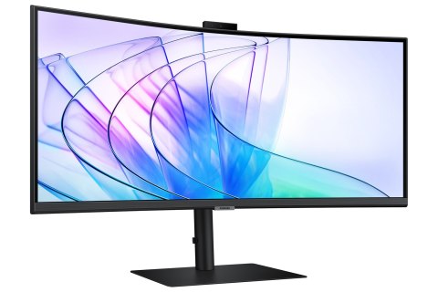 Samsung S65VC monitor komputerowy 86,4 cm (34") 3440 x 1440 px UltraWide Quad HD LCD Czarny