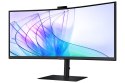 Samsung S65VC monitor komputerowy 86,4 cm (34") 3440 x 1440 px UltraWide Quad HD LCD Czarny