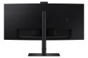 Samsung S65VC monitor komputerowy 86,4 cm (34") 3440 x 1440 px UltraWide Quad HD LCD Czarny