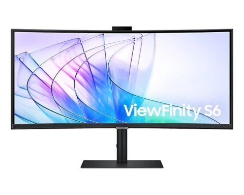 Samsung S65VC monitor komputerowy 86,4 cm (34") 3440 x 1440 px UltraWide Quad HD LCD Czarny
