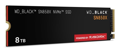 Western Digital Black WDS800T2X0E-00CDD0 urządzenie SSD 8 TB M.2 PCI Express 4.0 NVMe
