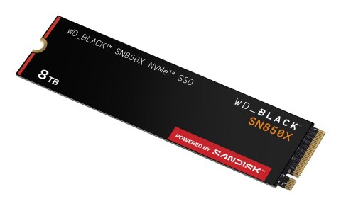 Western Digital Black WDS800T2X0E-00CDD0 urządzenie SSD 8 TB M.2 PCI Express 4.0 NVMe