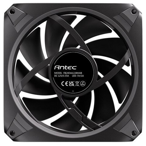 Antec Orbit 120 ARGB FAN Obudowa komputera Wentylator 12 cm Czarny