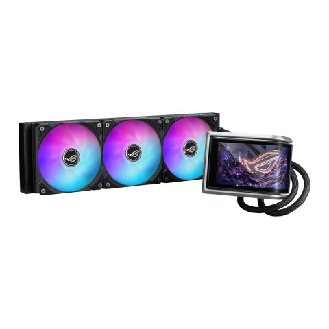 Asus ROG RYUO IV 360 ARGB - chłodzenie wodne all-in-one, 12 cm (czarne)