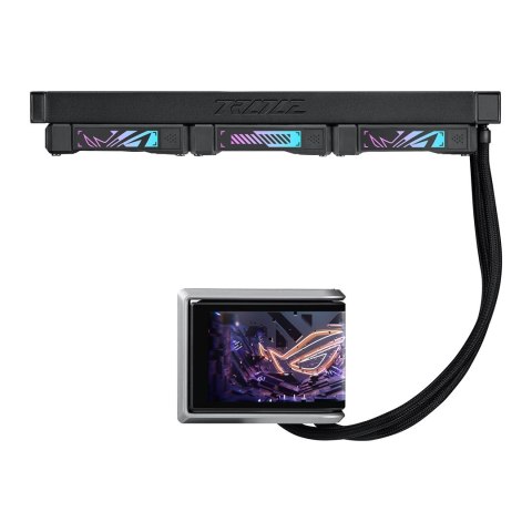 Asus ROG RYUO IV 360 ARGB - chłodzenie wodne all-in-one, 12 cm (czarne)