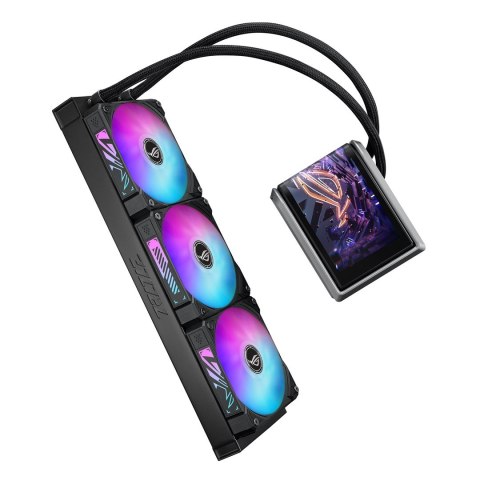 Asus ROG RYUO IV 360 ARGB - chłodzenie wodne all-in-one, 12 cm (czarne)