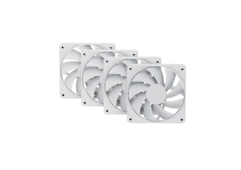 HYTE FAN- -FA12-WW-4 system chłodzenia komputerów Obudowa komputera Wentylator 12 cm Biały 4 szt.