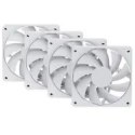 HYTE FAN- -FA12-WW-4 system chłodzenia komputerów Obudowa komputera Wentylator 12 cm Biały 4 szt.