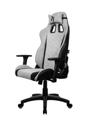 Arozzi Gaming Stuhl Avanti Ash SoftFabric Fotel do gry na konsoli Tapicerowane siedzisko