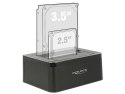 DeLOCK 62661 stacja dokująca do dysków twardych USB 3.2 Gen 1 (3.1 Gen 1) Type-B Czarny