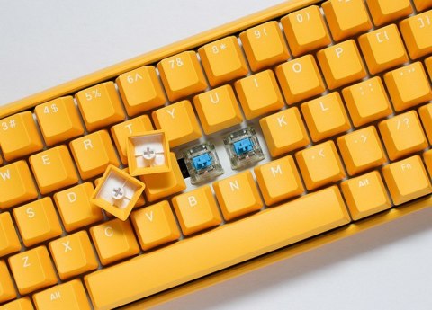 Ducky One 3 Yellow Mini klawiatura Gaming USB Niemiecki Żółty