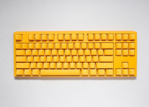 Ducky One 3 Yellow TKL klawiatura Gaming USB Niemiecki Żółty