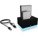 ICY BOX IB-127CL-U3 USB 3.2 Gen 1 (3.1 Gen 1) Type-B Czarny
