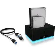 ICY BOX IB-127CL-U3 USB 3.2 Gen 1 (3.1 Gen 1) Type-B Czarny