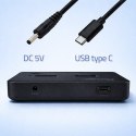 Qoltec Stacja dokująca dysków SSD M.2 NVMe| PCIe | USB-C | 20Gb/s | DUAL 2 x 8TB | klonowanie offline