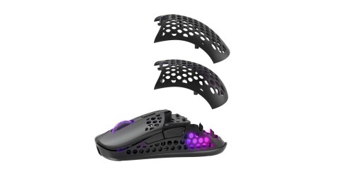 CHERRY XTRFY M42 RGB myszka Gaming Oburęczny RF Wireless + USB Type-C Optyczny 19000 DPI